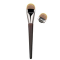 Makeup Brush Single Foundation Wood Handle Non-Marking Tongue Type Cosmetics