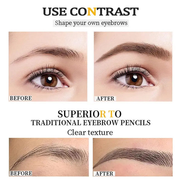 Dual-Sided Eyebrow Retractable Pencil