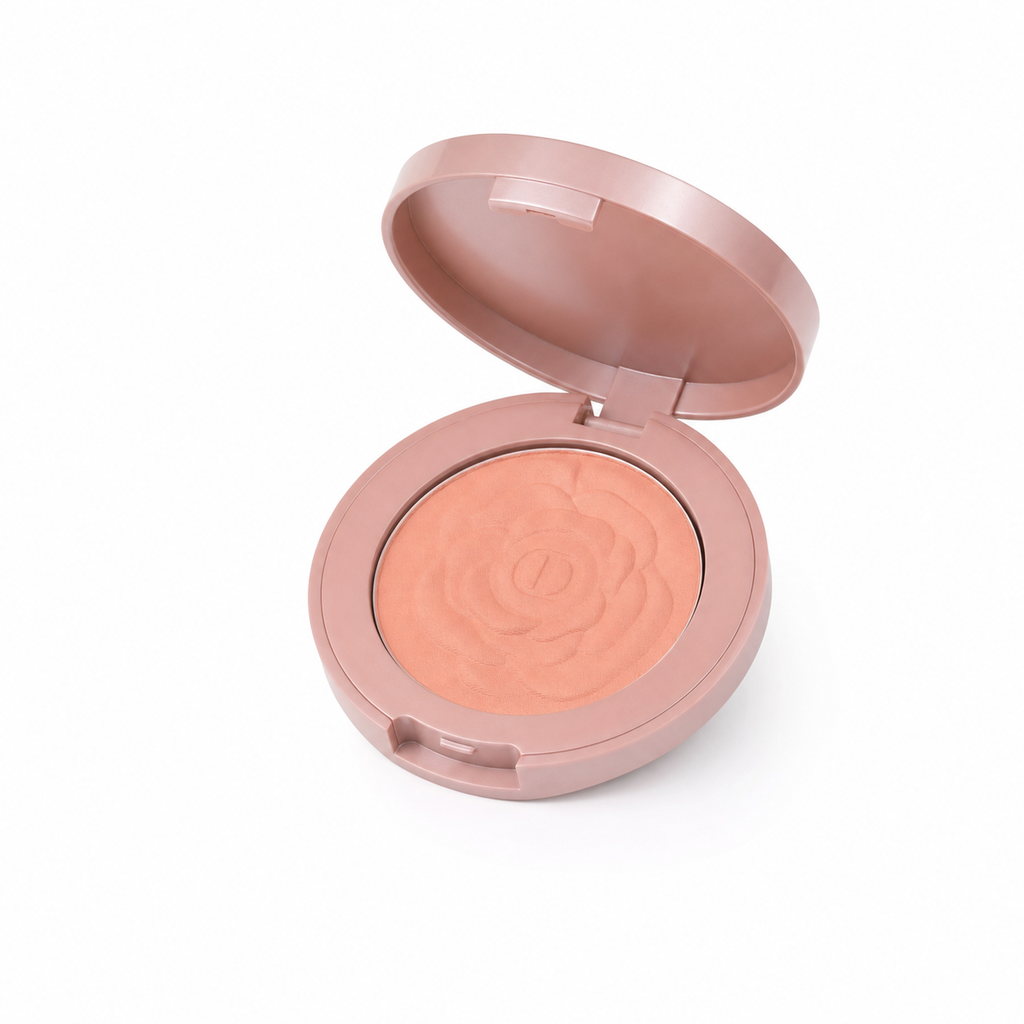 Face Blusher Powder Rouge Makeup Cheek Blusher Powder Minerals Palettes Blusher Brush Palette Cream Natural Blush