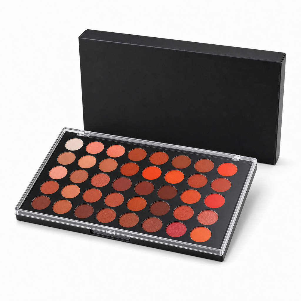 Multi-Shade Long Wear Blendable Powder Eyeshadow Palette