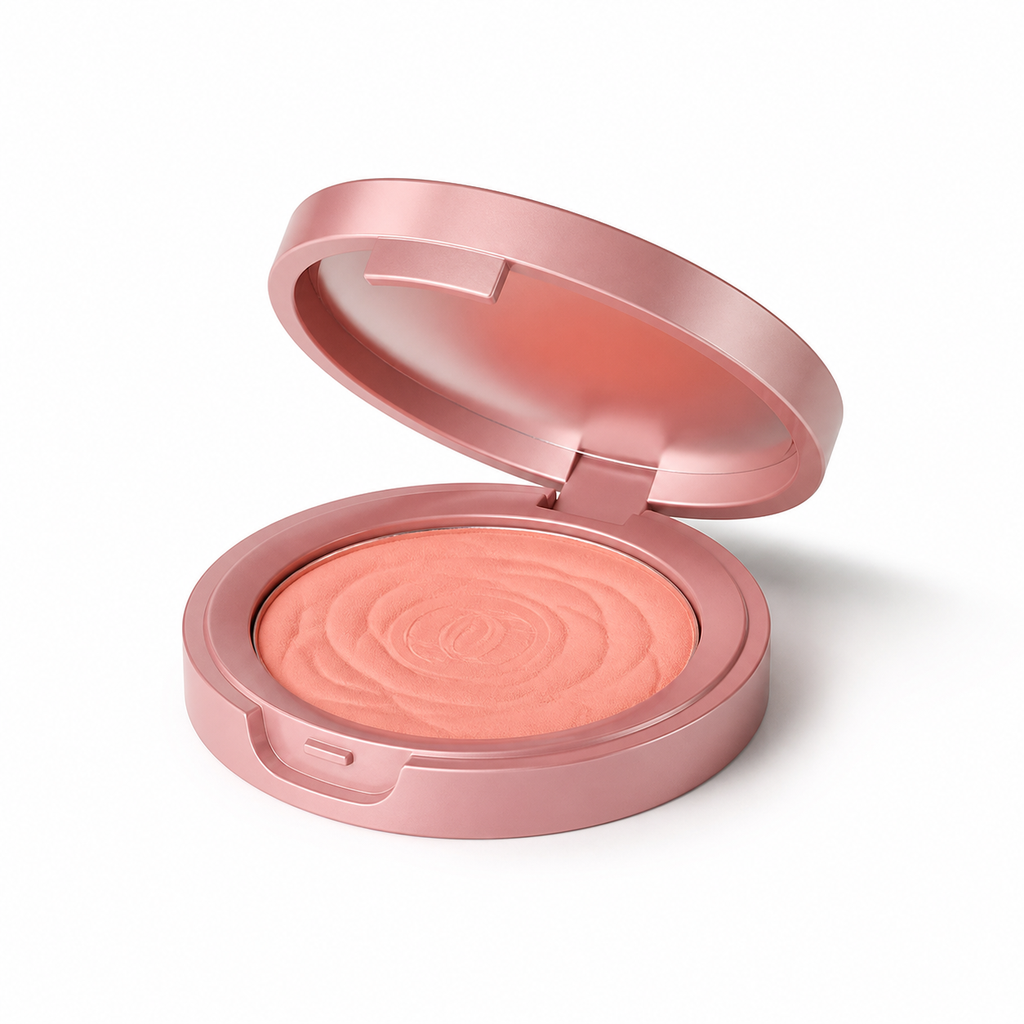 Face Blusher Powder Rouge Makeup Cheek Blusher Powder Minerals Palettes Blusher Brush Palette Cream Natural Blush