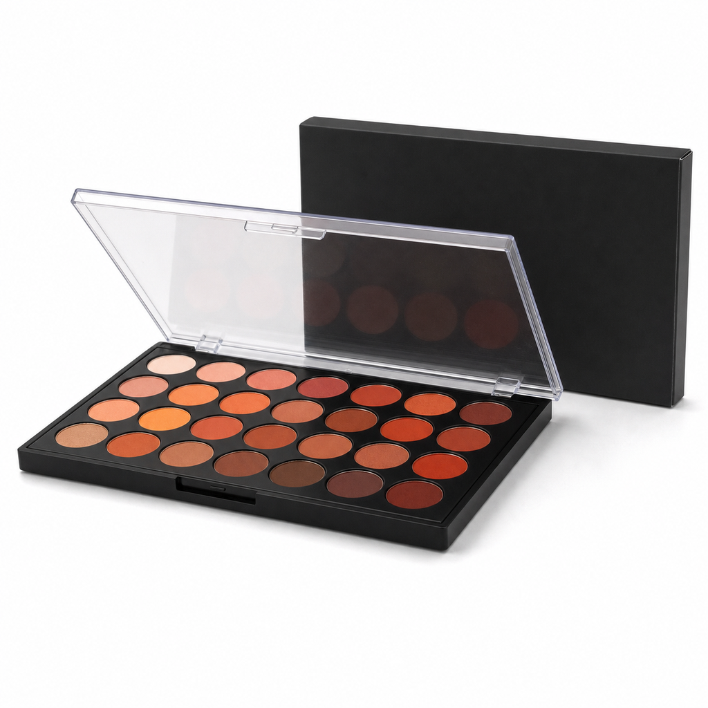Multi-Shade Long Wear Blendable Powder Eyeshadow Palette