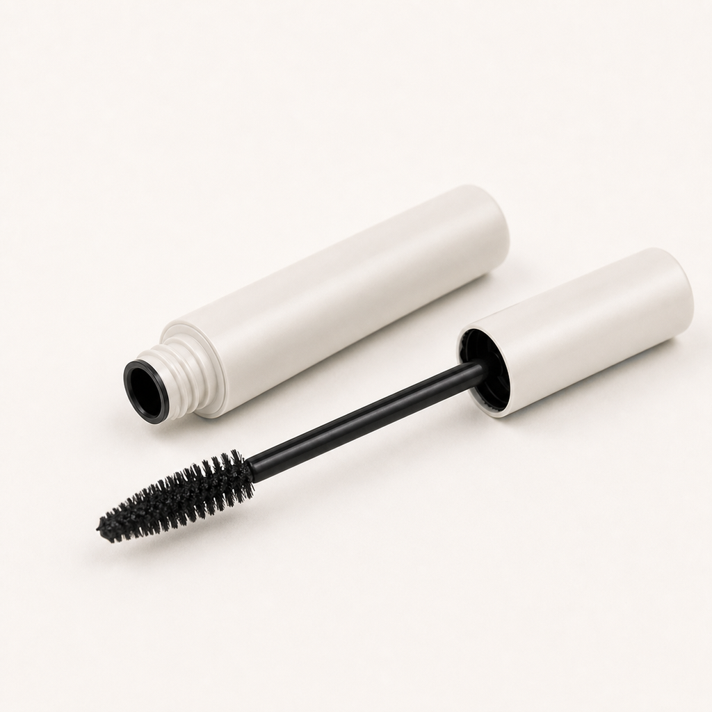 cosmetic label thick and curled non-dyed mascara with waterproof and lengthening properties