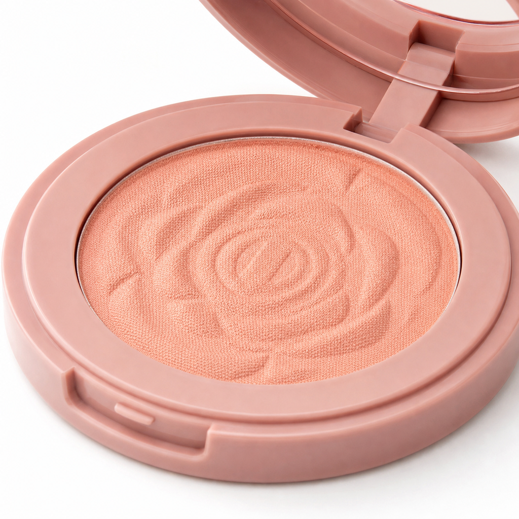 Face Blusher Powder Rouge Makeup Cheek Blusher Powder Minerals Palettes Blusher Brush Palette Cream Natural Blush