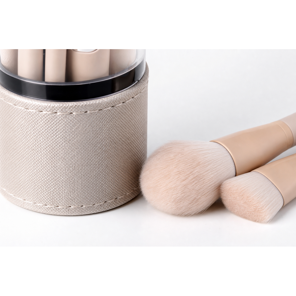 11PCS Makeup Brushes Travel Set Portable Double Ended Eyeshadow Brush Face Cosmetic Make up Brushes Set