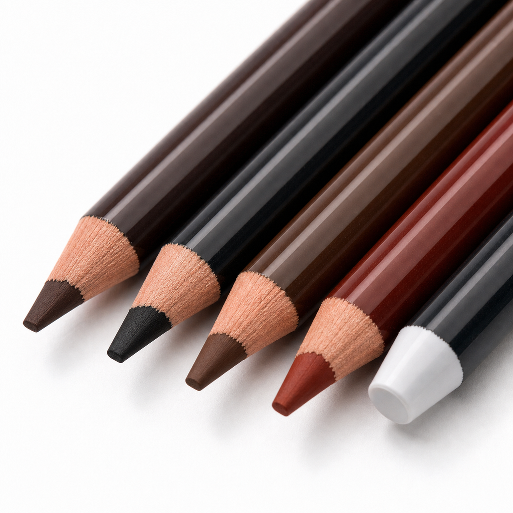 Tear and Pull Waterproof Paper Roll Eyebrow Pencil Makeup Set