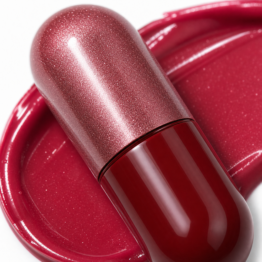 High Pigment Moisturizing Lip Gloss Liquid Glitter Mini Capsule Lipstick