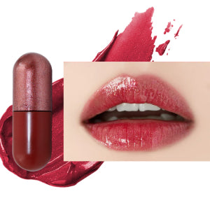 High Pigment Moisturizing Lip Gloss Liquid Glitter Mini Capsule Lipstick